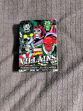 Marvel Comics Villains Playing Cards Deck